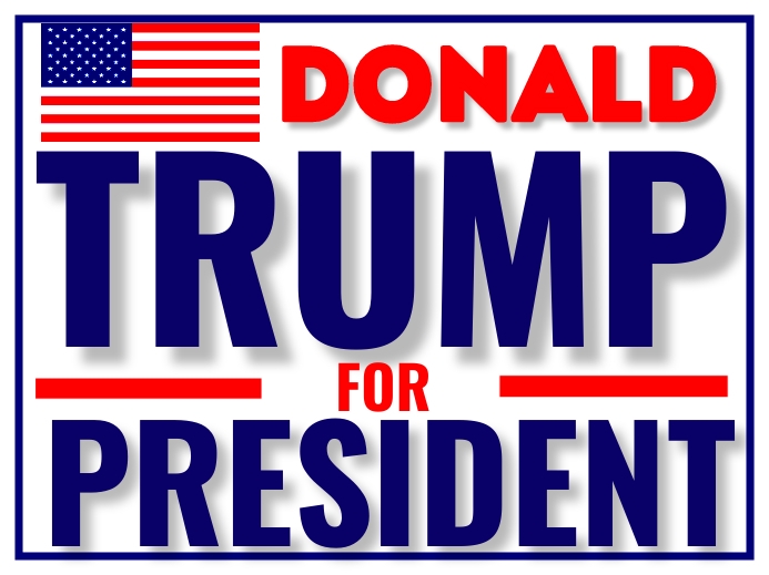 US President Election Campaign Sign Template | PosterMyWall