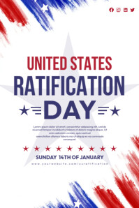 USA Ratification Day Template | PosterMyWall