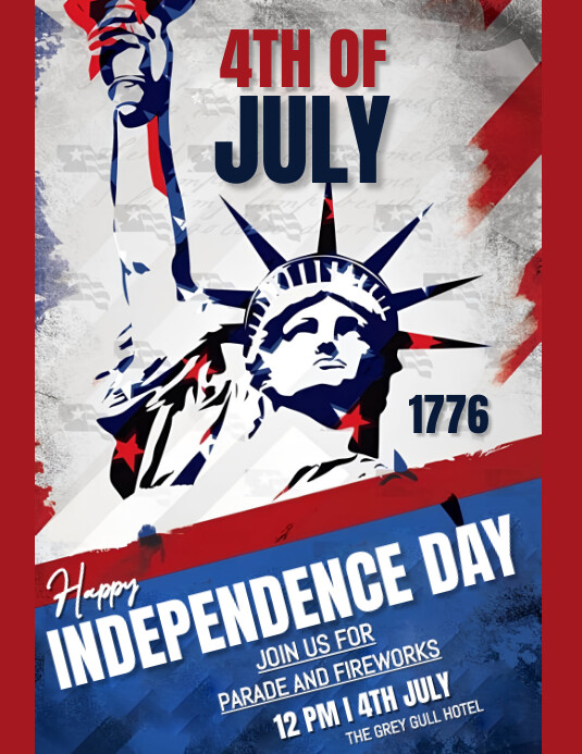 Copy of USA 4th of July Independence Day Flyer | PosterMyWall