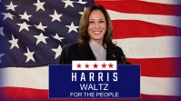 usa election Ekran reklamowy (16:9) template