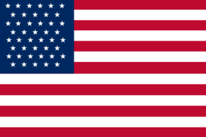 usa flag template. Drapeau