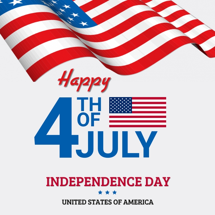 Usa Independence Day Template Postermywall