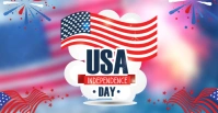 Usa independence day Facebook-Veranstaltungscover template