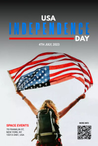 4th july independence day poster Template | PosterMyWall