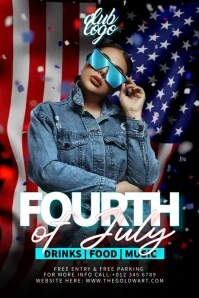 USA Independence Party Cartaz template