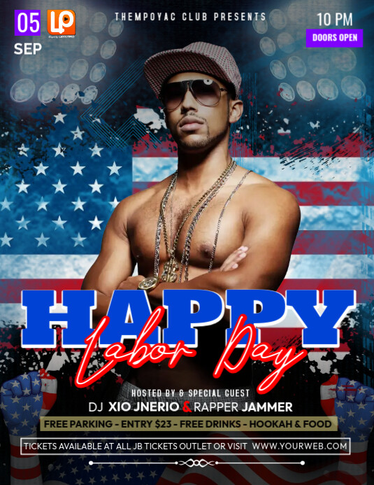 USA Party Rapper Template | PosterMyWall