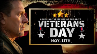 USA Veterans Day Tribute Thumbnail template
