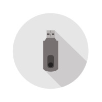 Usb Storage Poster White Usb Drive Logos Template | PosterMyWall