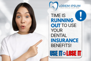 Use it or Lose It Insurance Tatak template