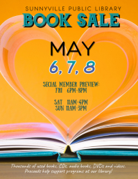 3 230 Book Sale Customizable Design Templates Postermywall