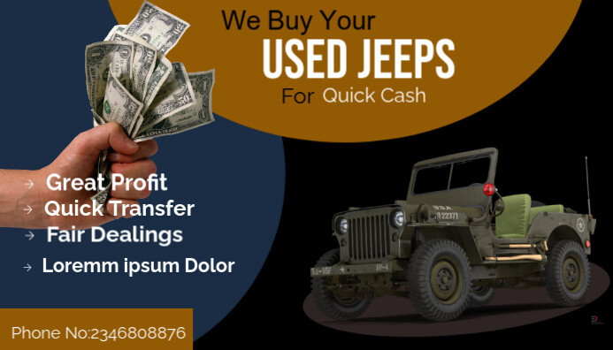 used jeep logo Blogkop template