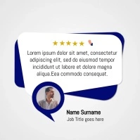 User Review Pos Instagram template