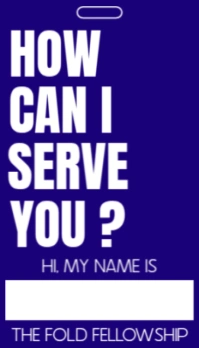 USHER BADGE Tarjeta de Presentación template