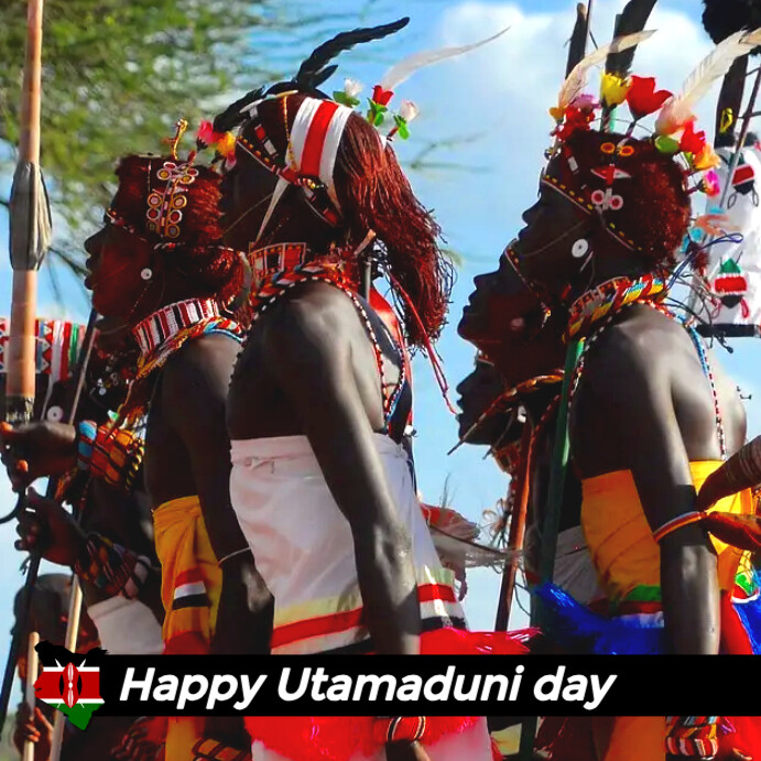 Utamaduni day kenya (1) Instagram Post template