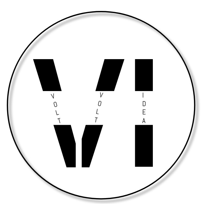 V I WORD LOGO TEMPLATE