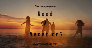 Vacation Ad Iklan Facebook template