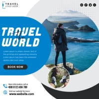 Vacation Ads Vierkant (1:1) template