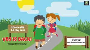 Virtual Vacation Bible School VBS Display digitale (16:9) template
