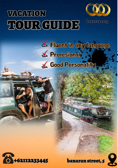 Copy of Vacation Tour Guide | PosterMyWall