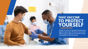 Vaccination | Healthcare | Medical Twitter Post template
