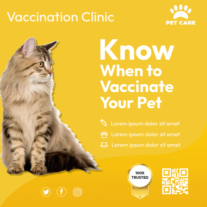 Vaccination Ads Template | PosterMyWall