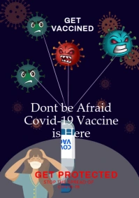 vaccine covid 19 A3 template