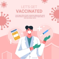 vaccine Post Instagram template
