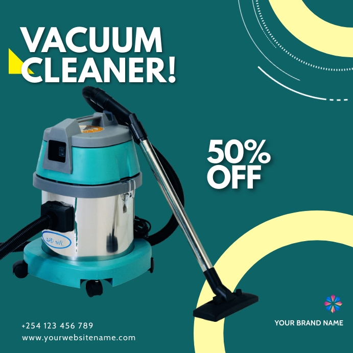 Copy of vacuum cleaner electronics gadgets sale flyer PosterMyWall