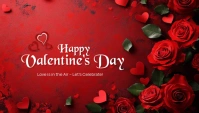 valentine's, romantic, event, party Blog Header template