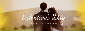 Cokelat Valentine's Day Facebook-coverfoto Template
