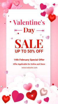 Valentine's Day 2022 Retail Instagram Story template
