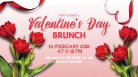 Valentine's Day Brunch Digital Display (16:9) template
