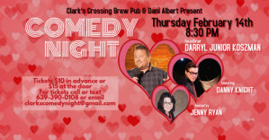 Valentine's Day Comedy Show Facebook Event template