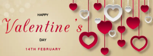 Valentine's Day Facebook-coverfoto template