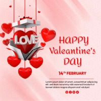 Valentine's Day Instagram Post template