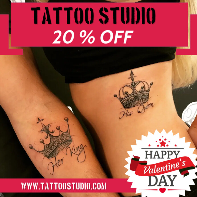 Valentine's Day Instagram Post template