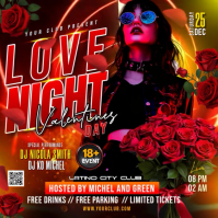 Valentine's Day Instagram Post template