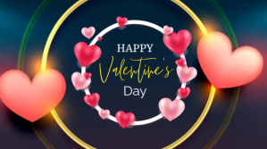 Valentine's day Wpis na Twittera template