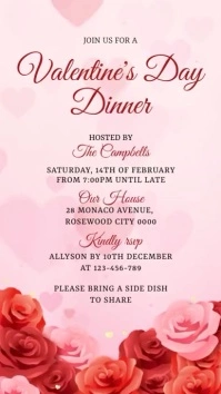 Valentine's Day Instagram Story template