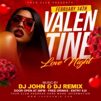 valentine's day Instagram na Post template