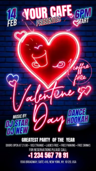 Valentine's Day Digital Display (9:16) template