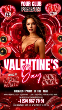 Valentine's Day Instagram Story template