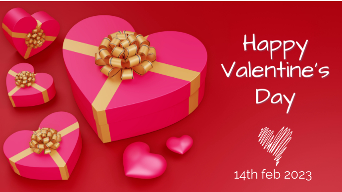 Valentine's Day Miniatura di YouTube template