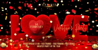 Valentine's Day Facebook Event Cover template