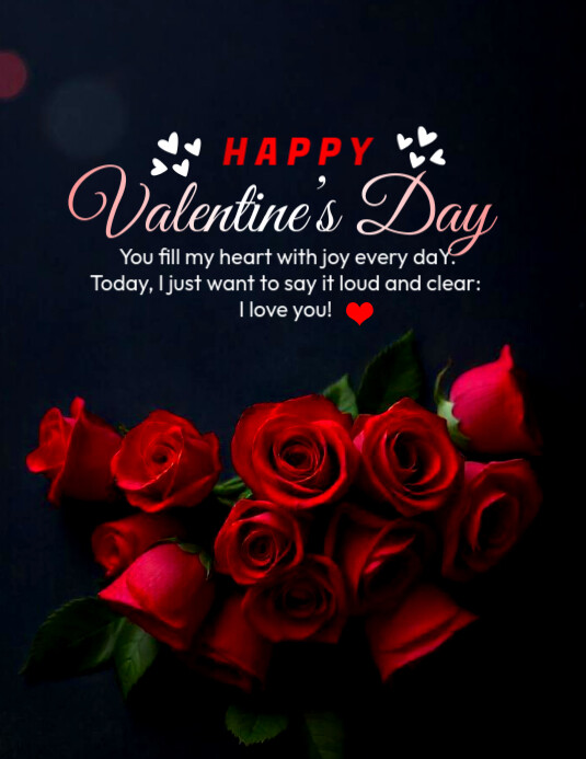 Copy of Valentine's day flyer PosterMyWall Copy of Valentine's day flyer PosterMyWall