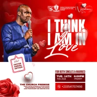 Valentine's Day Flyer Instagram Post template