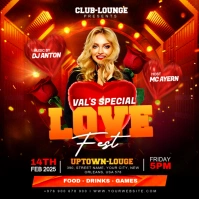 Valentine's day love fest Instagram Post template