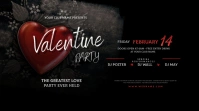 Valentine's Day Party Twitter Post template