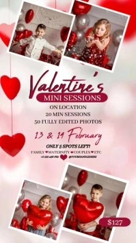 VALENTINE'S DAY PHOTO SESSION TEMPLATE Instagram Story