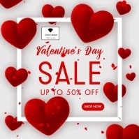 Valentine's Day Sale Template Instagram Post
